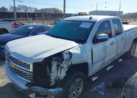 2014 Chevrolet Silverado K1500 Lt из США, поврежденный, VIN 1GCVKREC2EZ107674